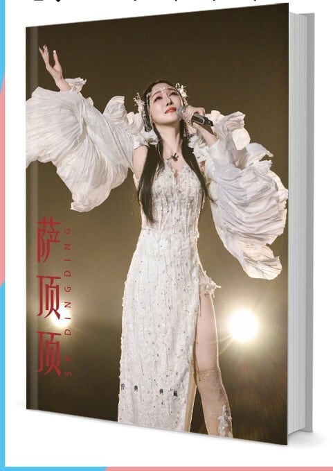 中国俳優『薩頂頂』写真集1冊 A4ポスター4枚 しおり4枚 LOMOカード10枚