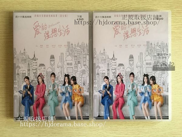 中国ドラマ『愛的理想生活』DVD-BOX Brilliant Girls 全話 中国盤