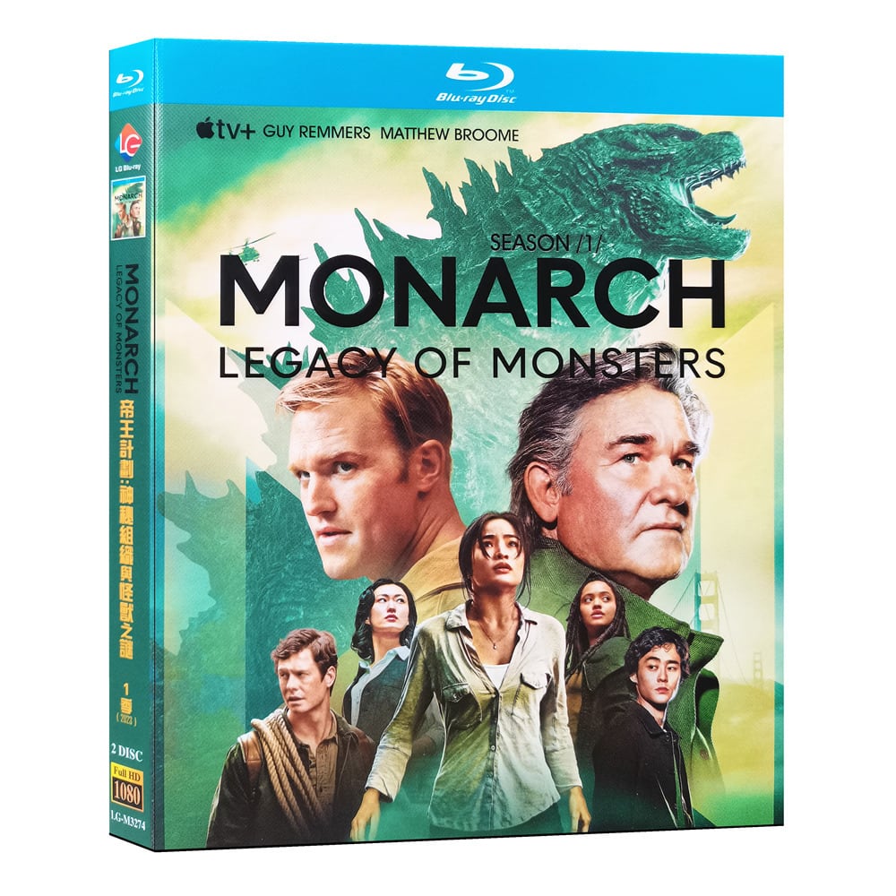 日本語字幕　モナーク: レガシー・オブ・モンスターズ　ブルーレイ2-DISC[Blu-ray-BOX]高画質海外盤正規品