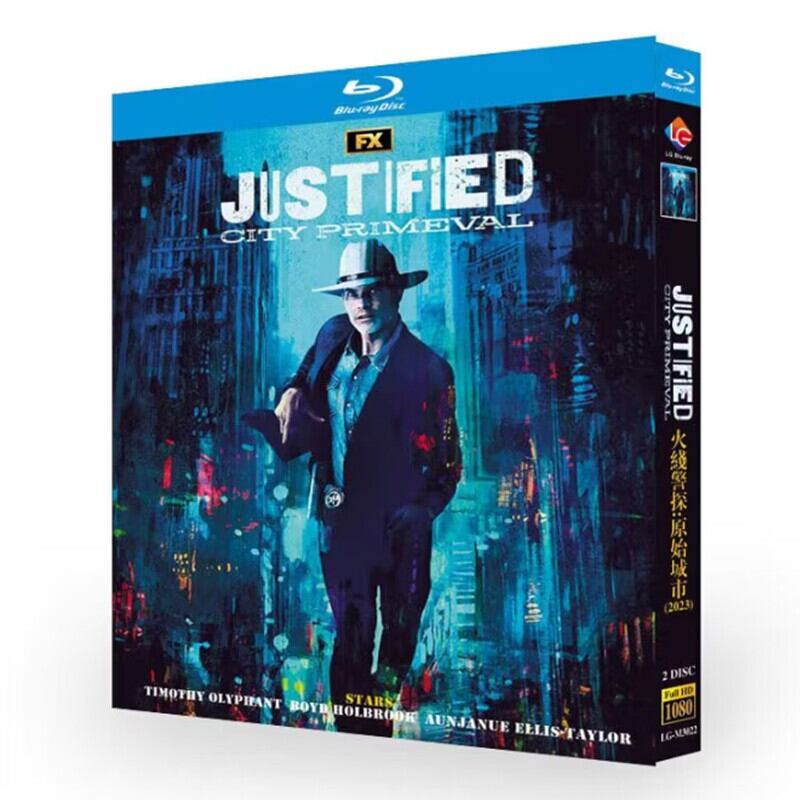 洋画日本語字幕　JUSTIFIED 俺の正義 : クライムシティ デトロイトブルーレイ3-DISC[Blu-ray]高画質正規品