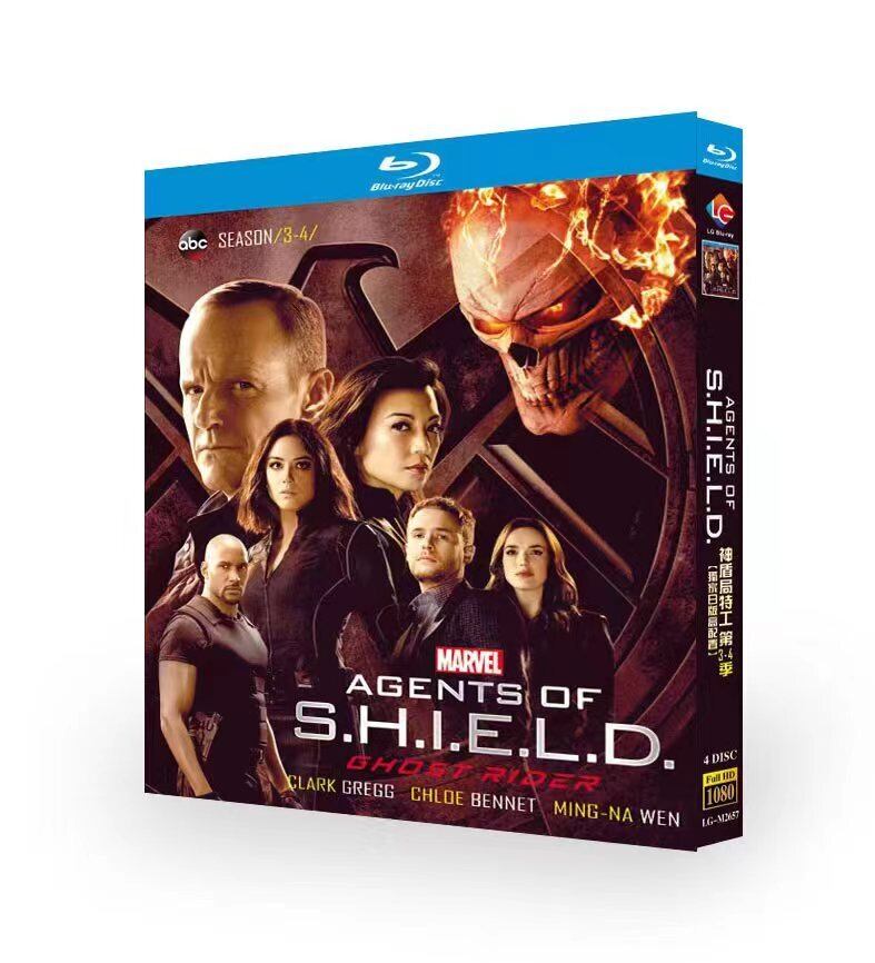 日本語字幕映画「エージェント・オブ・シールド シーズン3-4」ブルーレイ4-DISC[Blu-ray]高画質正規品