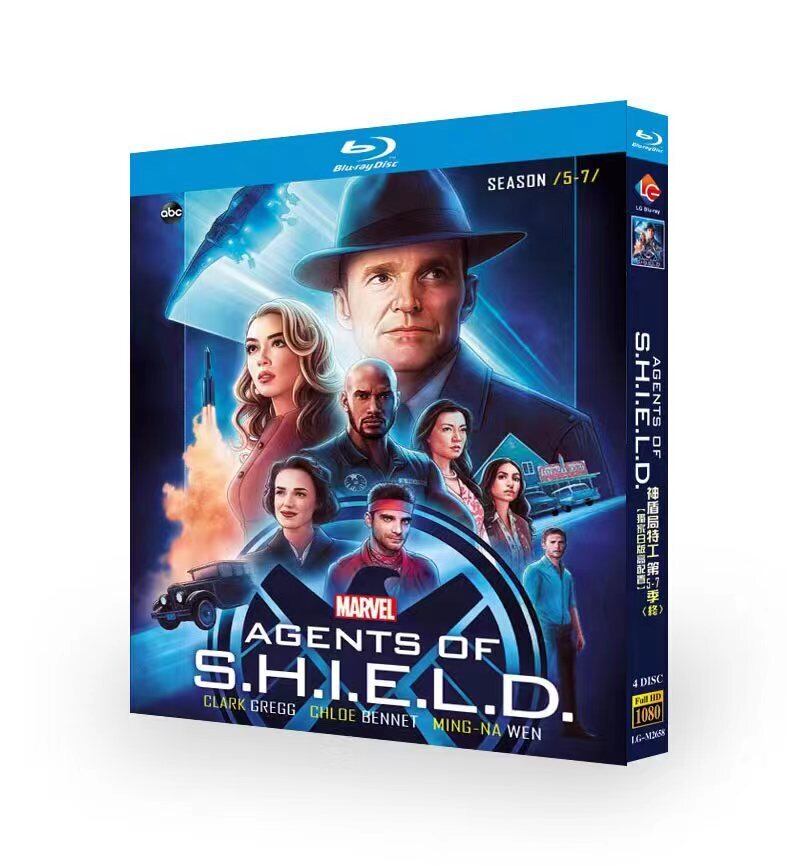 日本語字幕映画「エージェント・オブ・シールド シーズン5-7」ブルーレイ4-DISC[Blu-ray]高画質正規品