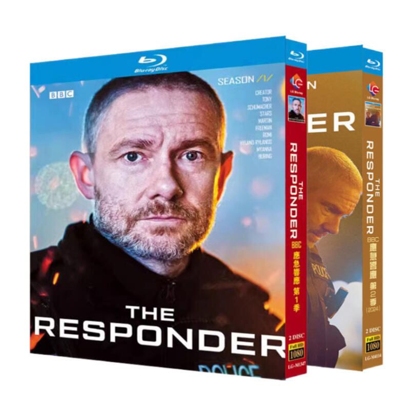 『レスポンダー 夜に堕ちた警官THE RESPONDER』シリーズ2　ブルーレイ2-DISC[Blu-ray-BOX]高画質海外盤正規品