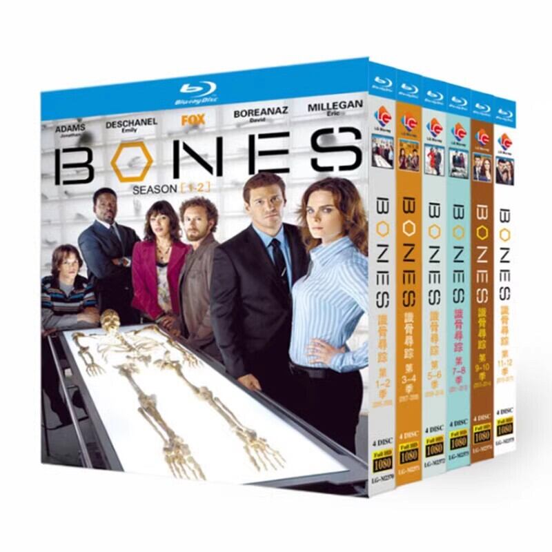 日本語字幕「BONES ―骨は語る― 」シーズン7-8　ブルーレイ4-DISC[Blu-ray-BOX]高画質正規品
