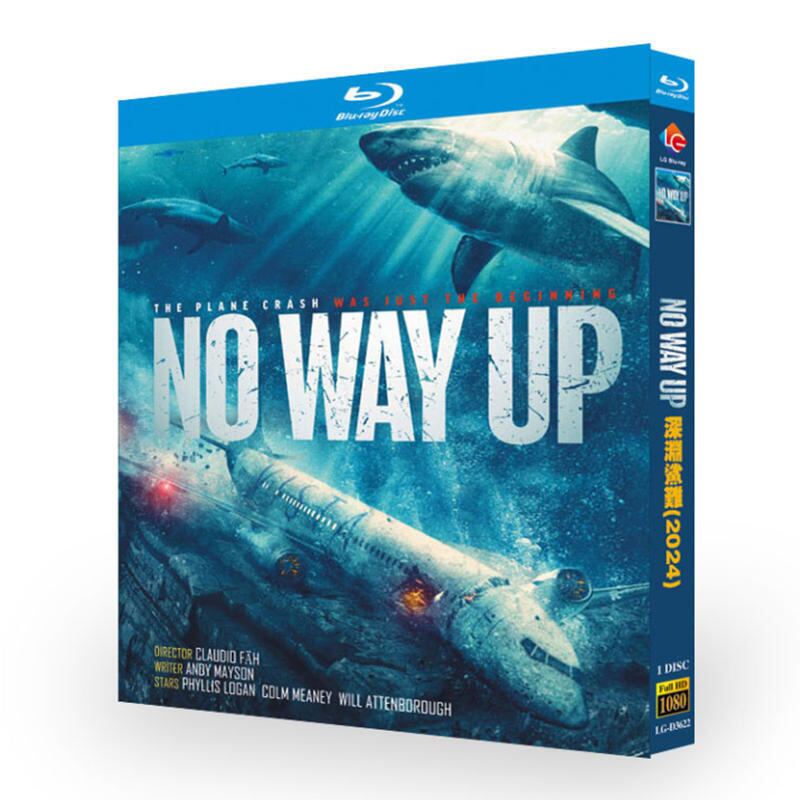 映画　No Way Up (原題) (2024) ブルーレイ3-DISC[Blu-ray-BOX]高画質海外盤正規品