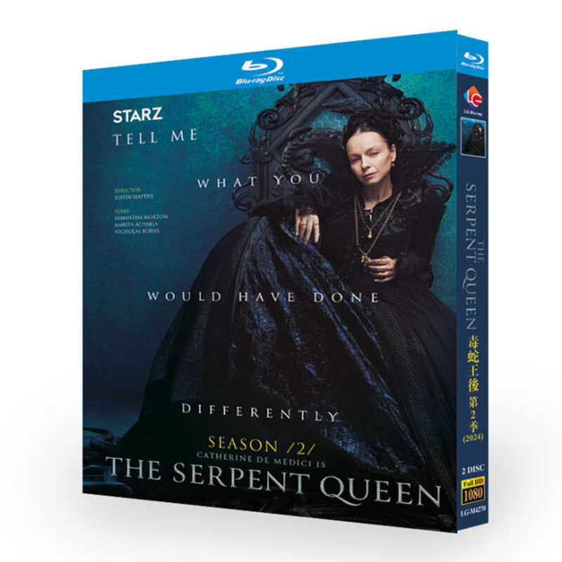 『 The Serpent Queen Season 2 (2024)』ブルーレイ2-DISC[Blu-ray-BOX]高画質海外盤正規品