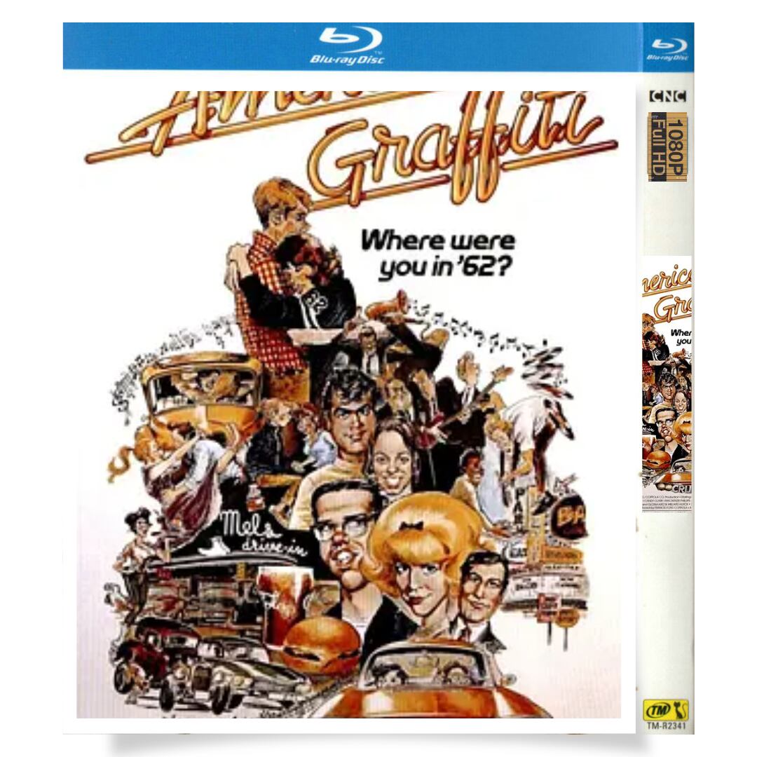 日本語字幕『アメリカン・グラフィティ』ブルーレイ1-DISC[Blu-ray-BOX]高画質正規品