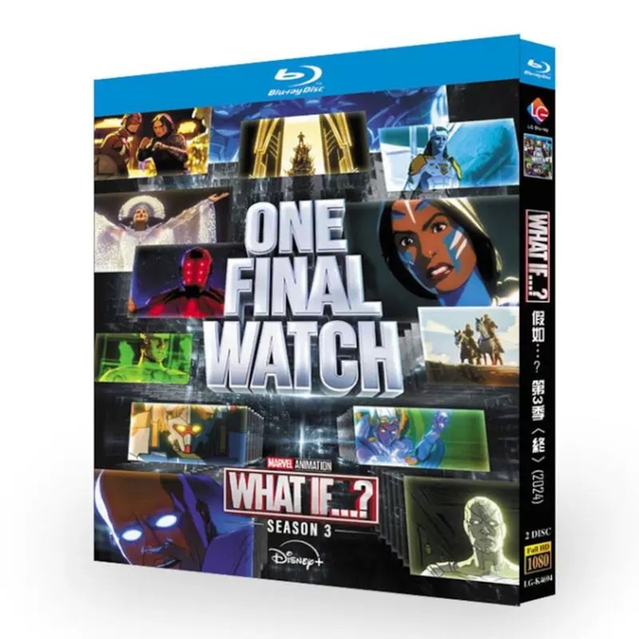 日本語吹替あり海外ドラマ「ホワット・イフ...?シーズン3」Blu-ray BOX 高画質 海外正規品アニメ