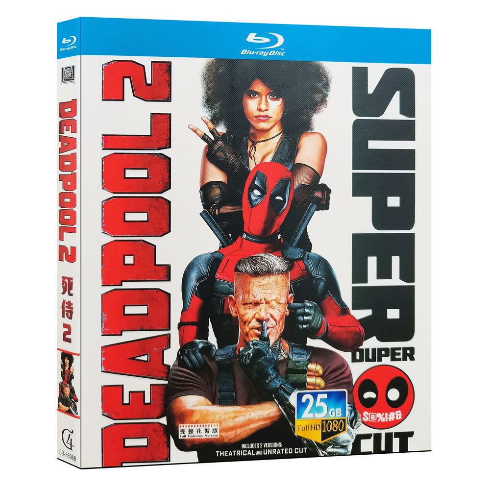 日本語字幕『デッドプール2』ブルーレイ1-DISC[Blu-ray-BOX]高画質海外盤正規品