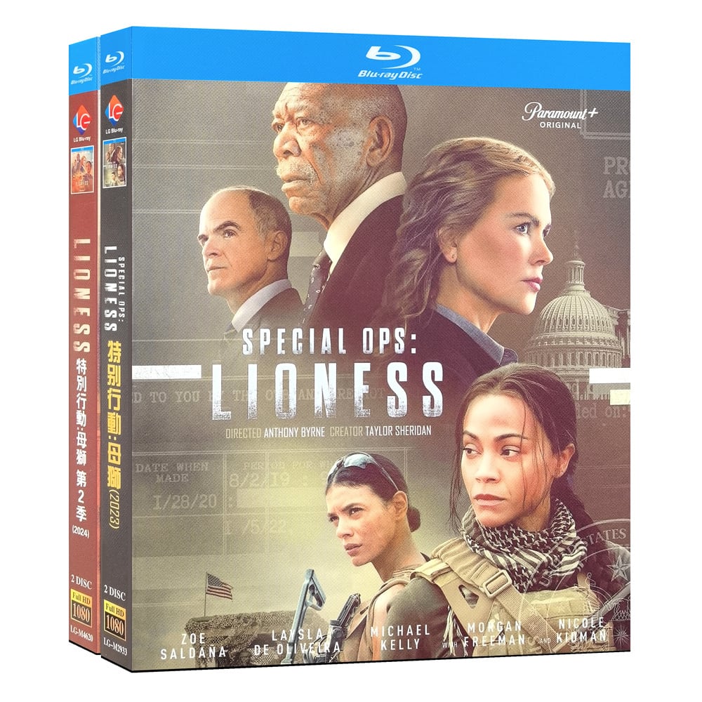 海外ドラマ『特殊作戦部隊：ライオネス』シリーズ2-ブルーレイ2-discblu-ray-box高画質海外盤正規品