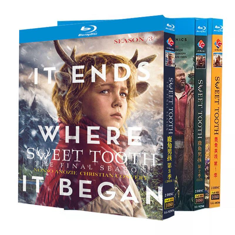 日本語字幕『スイート・トゥース：鹿の角を持つ少年-シーズン1』ブルーレイ2-discblu-ray-box高画質海外盤正規品