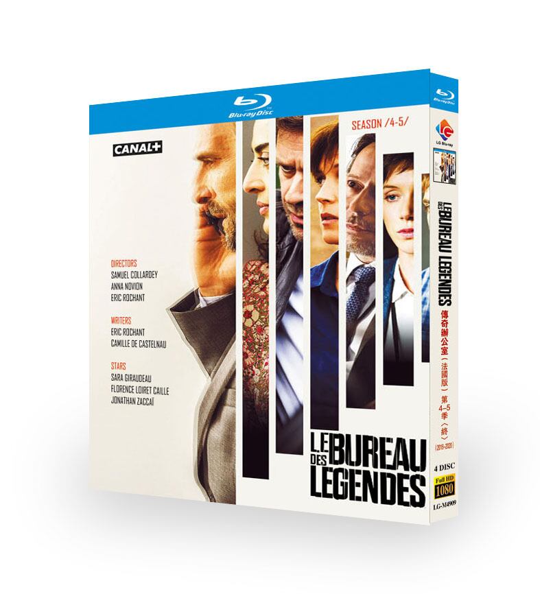 海外ドラマ『The Bureau（英題）シリーズ4-5』ブルーレイ4-DISC[Blu-ray-BOX]