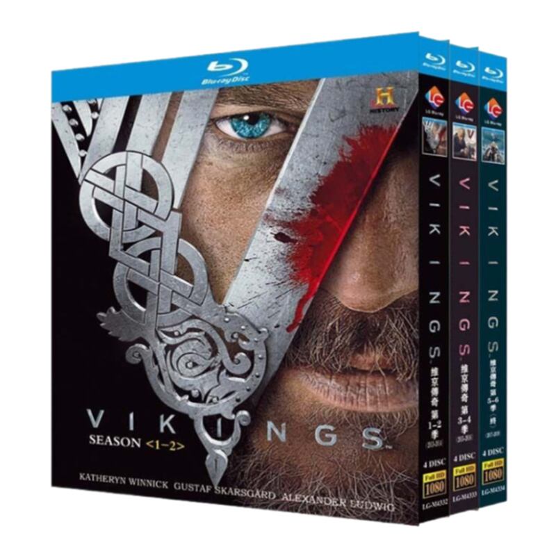 海外ドラマ『ヴァイキング ～海の覇者たち～ 』シリーズ3-4　ブルーレイ4-DISC[Blu-ray-BOX]