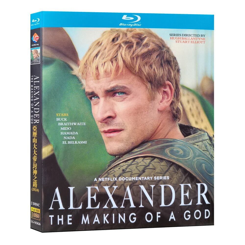 日本語字幕『アレクサンドロス大王：神が生まれし時』ブルーレイ2-DISC[Blu-ray-BOX]高画質海外盤正規品