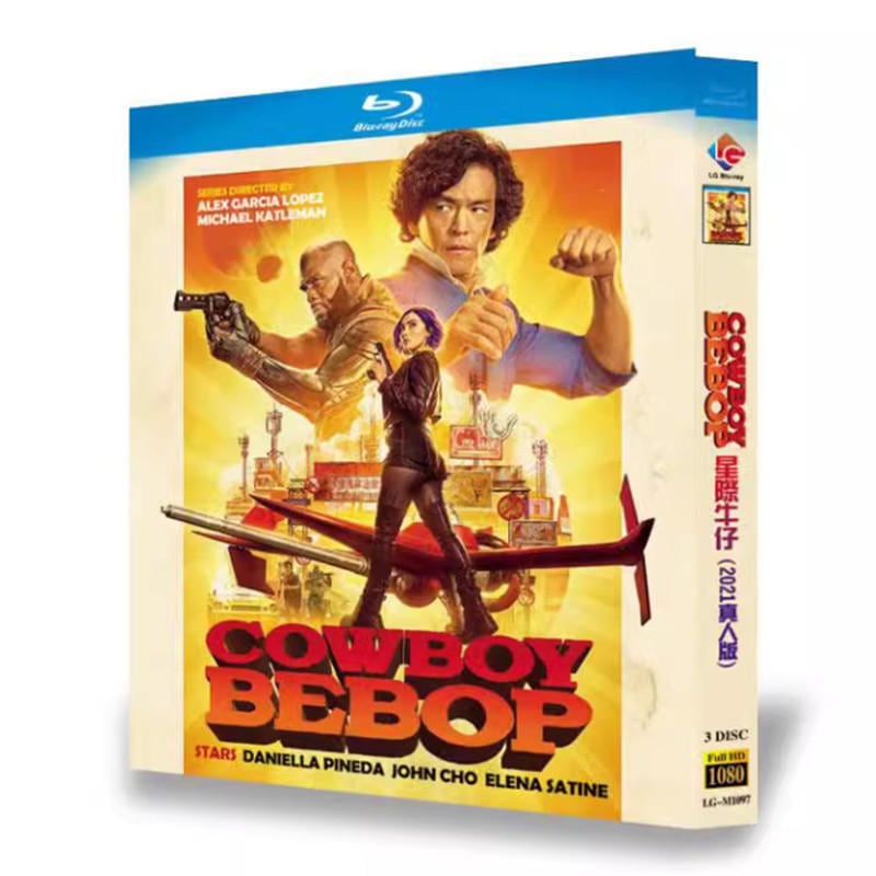 日本語字幕『カウボーイビバップ 』ブルーレイ3-DISC[Blu-ray-BOX]高画質海外盤正規品