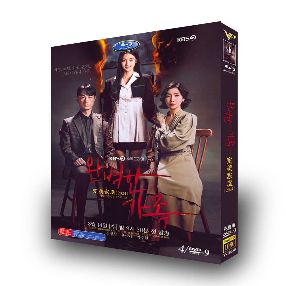 韓国ドラマ『完璧な家族』DVD高画質海外盤正規品4D9