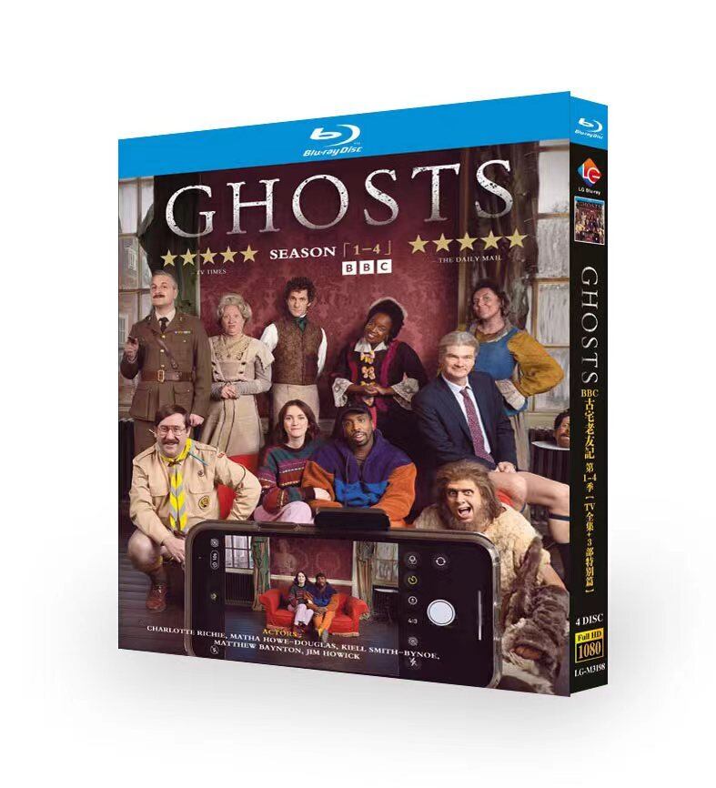 映画『ゴースト  』シーズン1-4 ブルーレイ4-DISC[Blu-ray-BOX]高画質正規品