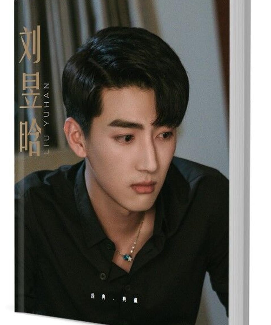 中国俳優　リウ・ユーハン（?昱晗）写真集1冊 A4ポスター4枚 しおり4枚 LOMOカード10枚