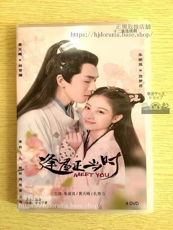 中国ドラマ『逢君正当時』DVD-BOX朱麗嵐天崎MeetYou全話中国盤未使用