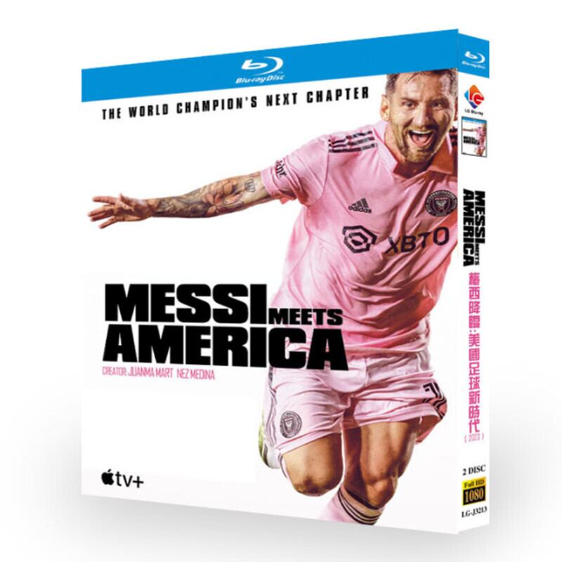 ドキュメンタリー日本語字幕「メッシ、アメリカへ」ブルーレイ2-discblu-ray-box高画質正規品