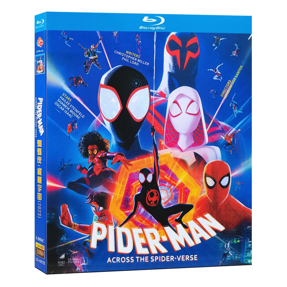 日本語字幕＆吹替　アクロス・ザ・スパイダーバース　ブルーレイ 1-DISC[Blu-ray]高画質正規品