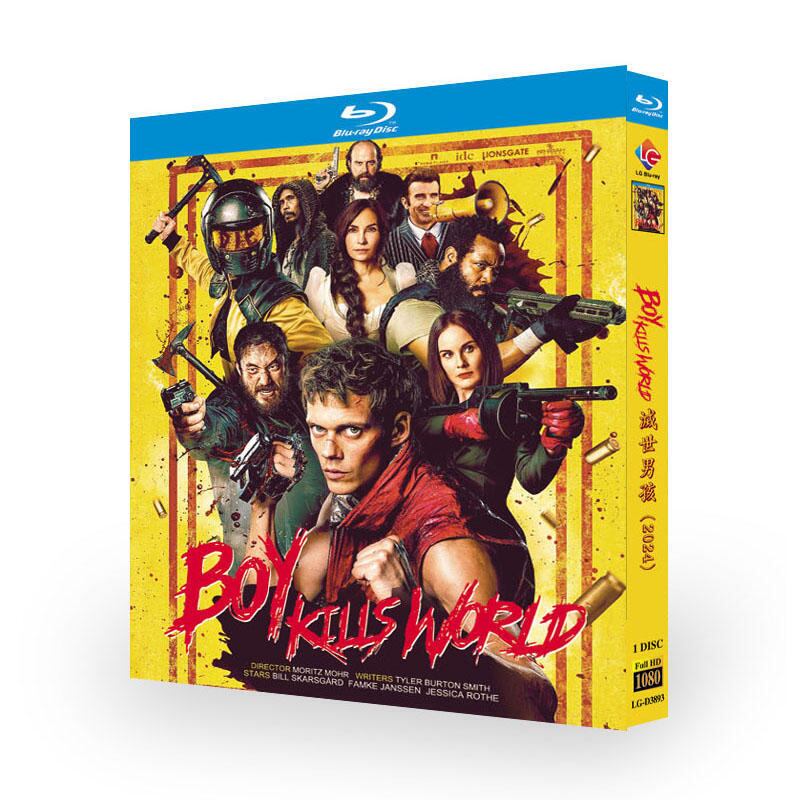 『Boy Kills World (2023)』ブルーレイ１-DISC[Blu-ray-BOX]高画質海外盤正規品