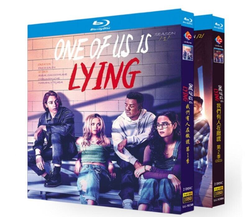 日本語字幕海外ドラマ　ワン・オブ・アス：誰かが嘘をついている シーズン1-2　ブルーレイ 2-DISC[Blu-ray]高画質正規品