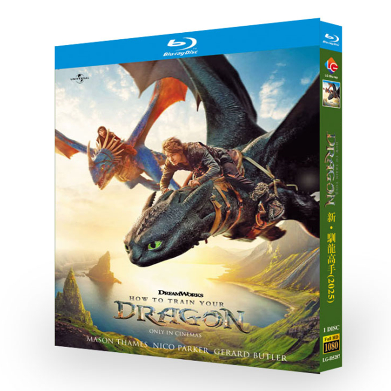 映画『ヒックとドラゴン』ブルーレイ[Blu-ray-BOX]1 -DISCメイソン・テムズ
