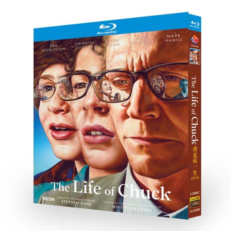 映画『The Life of Chuck』ブルーレイ[Blu-ray-BOX]1 -DISCトム・ヒドルストン