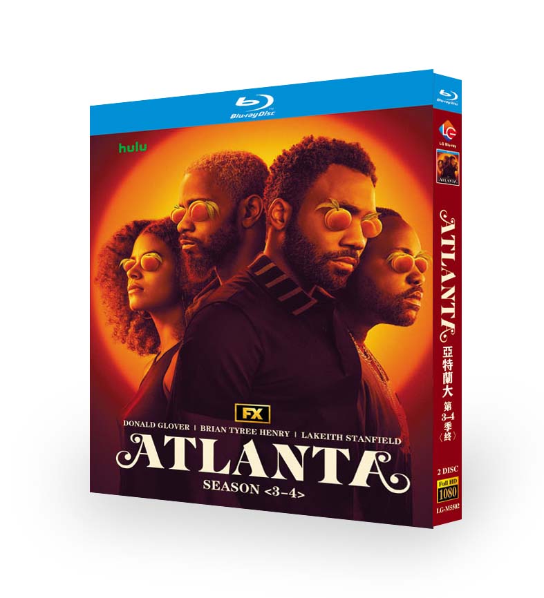 海外ドラマ『アトランタ　シリーズ3-4』日本語字幕ブルーレイ[Blu-ray-BOX]2 -DISC