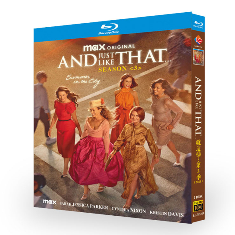 海外ドラマ『AND JUST LIKE THATシーズン3 / セックス・アンド・ザ・シティ新章』ブルーレイ[Blu-ray-BOX]2 -DISC