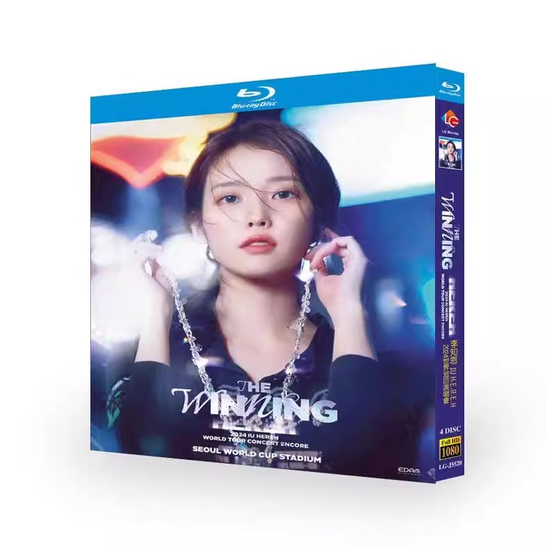 『2024 IU HEREH WORLD TOUR CONCERT (2025)』日本語字幕ブルーレイ[Blu-ray-BOX]4 -DISC