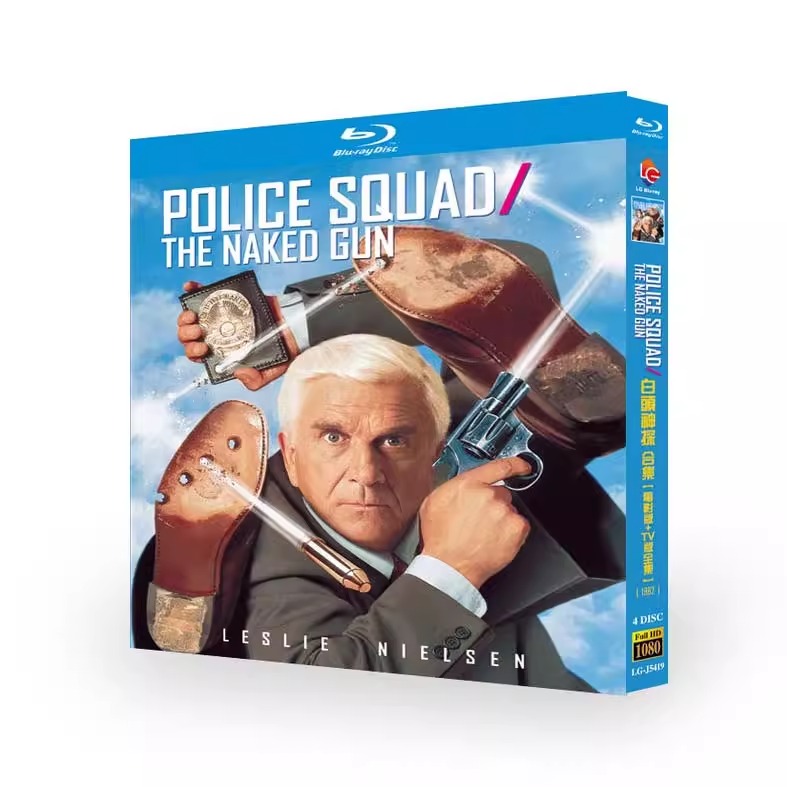 映画『フライング・コップ 知能指数0分署（映画4作品＋TV全6話完全収録）（1982-2025）』日本語字幕ブルーレイ[Blu-ray-BOX]4 -DISC