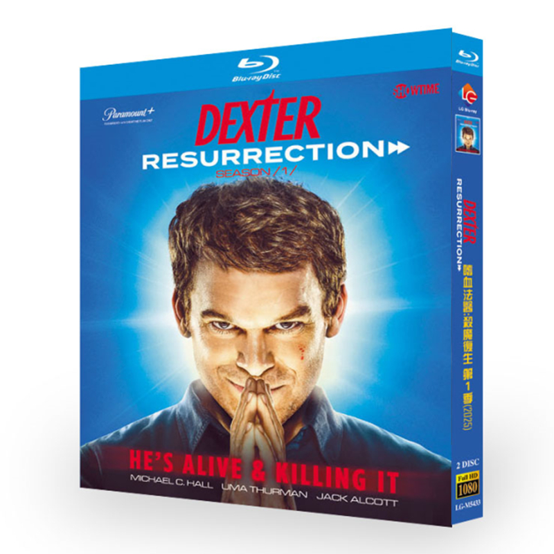 海外ドラマ『デクスターシリーズ1』ブルーレイ[Blu-ray-BOX]2 -DISC