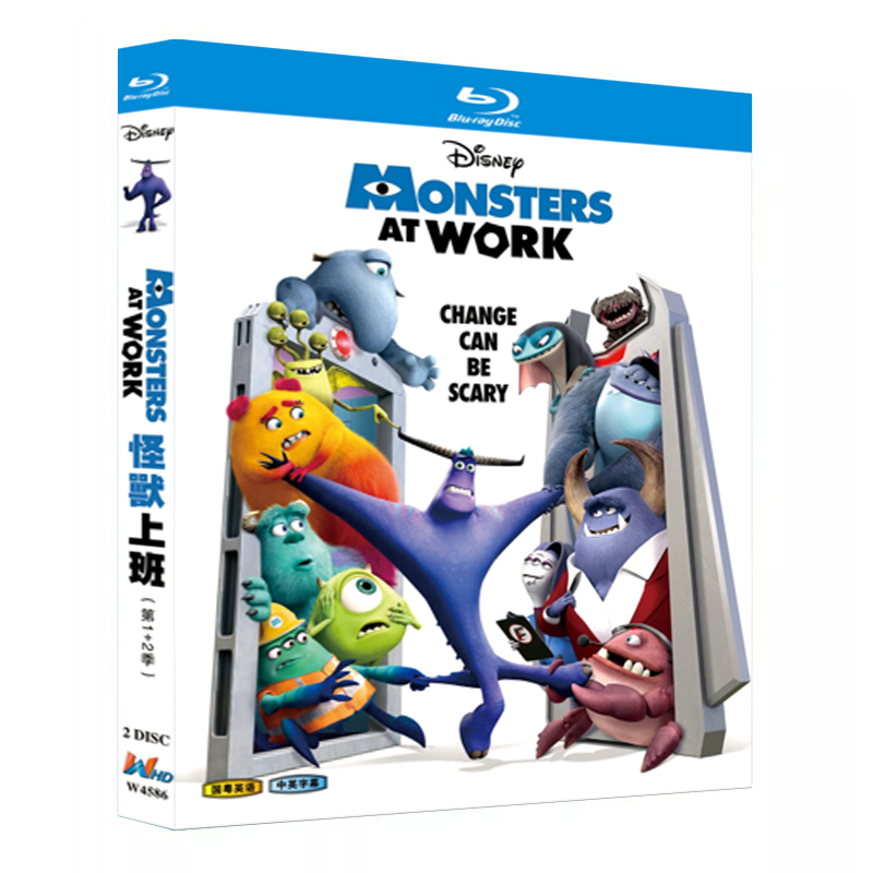 アニメ『モンスターズ・ワーク シリーズ1-2』日本語字幕ブルーレイ[Blu-ray-BOX]2-DISC