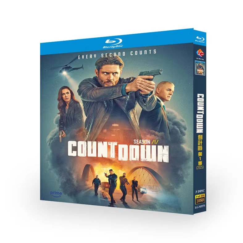 海外ドラマ『カウントダウン』日本語字幕ブルーレイ[Blu-ray-BOX]3 -DISC