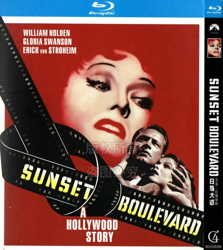映画『サンセット大通り』日本語字幕ブルーレイ[Blu-ray-BOX]1-DISC