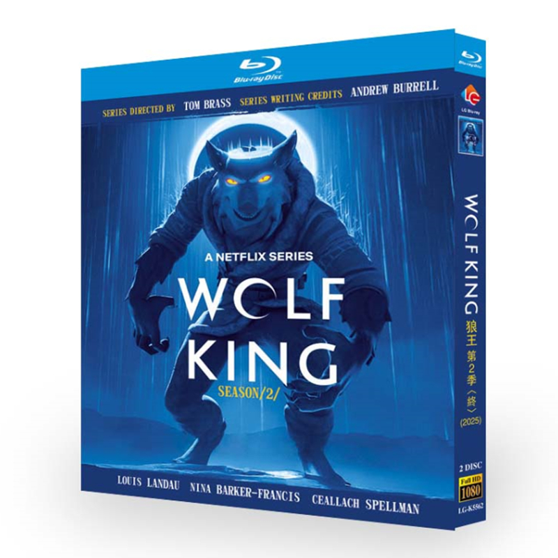 アニメ『ウルフ・キング　シリーズ2』日本語字幕ブルーレイ[Blu-ray-BOX]2 -DISC