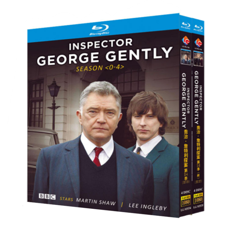 海外ドラマ『孤高の警部ジョージ・ジェントリー シリーズ5-8』ブルーレイ[Blu-ray-BOX]4 -DISC