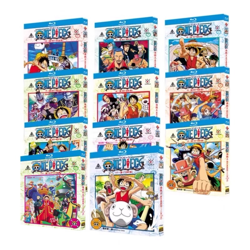 アニメ『ワンピース 11【第1019~1118話】』日本語字幕ブルーレイ[Blu-ray-BOX]4-DISC