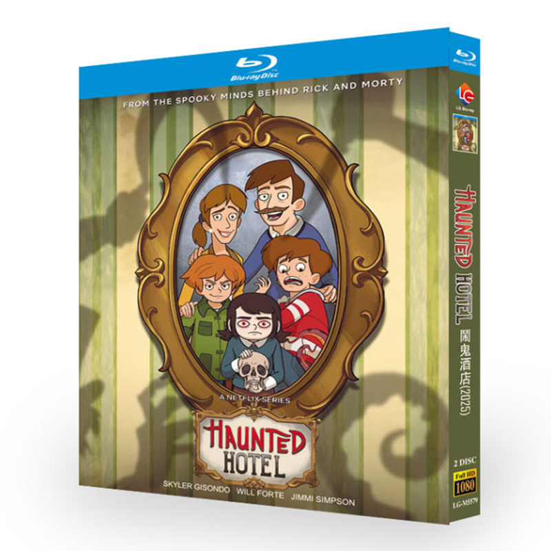 アニメ『ホーンテッド・ホテル』日本語字幕ブルーレイ[Blu-ray-BOX]2 -DISC