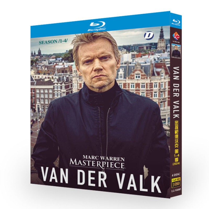 海外ドラマ『警視ファン・デル・ファルク　シリーズ1-4』ブルーレイ[Blu-ray-BOX]4 -DISC