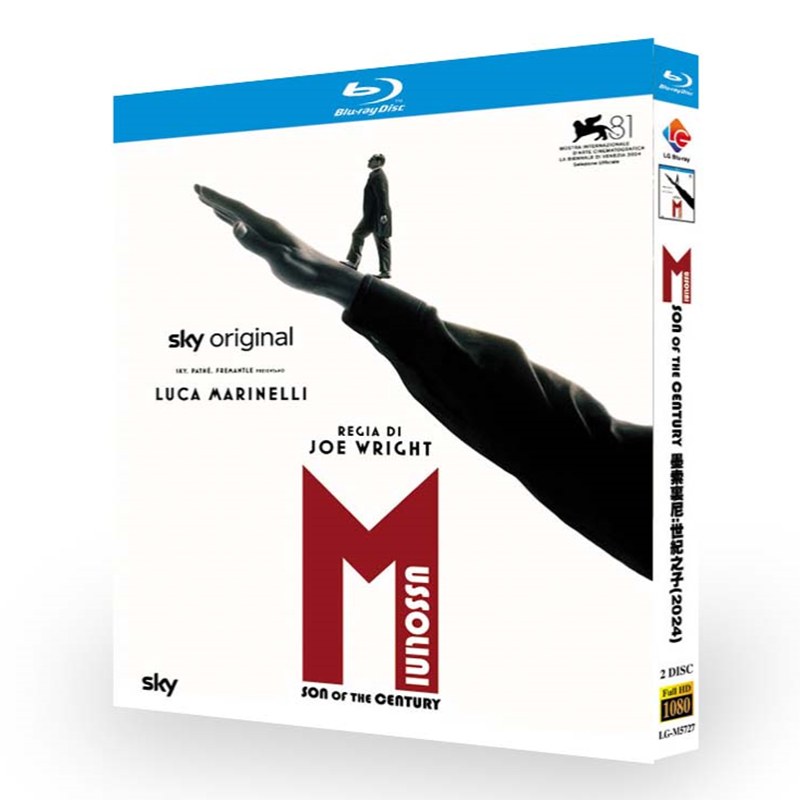 海外ドラマ『ムッソリーニ：世紀の息子』ブルーレイ[Blu-ray-BOX]2 -DISC