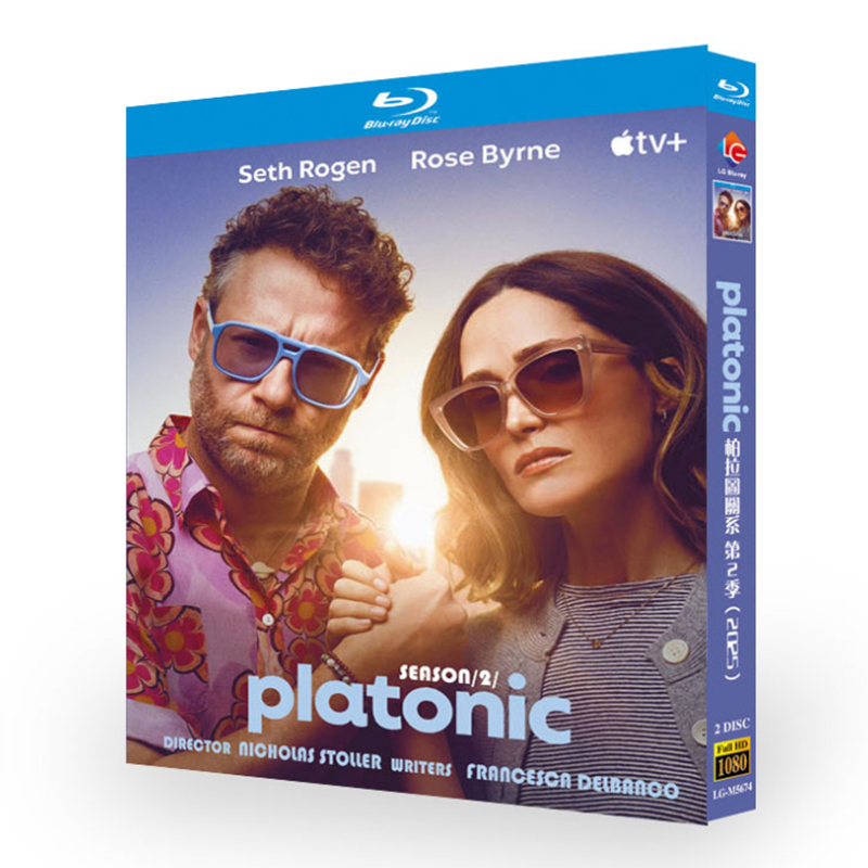 海外ドラマ『プラトニック シーズン2』日本語字幕ブルーレイ[Blu-ray-BOX]2 -DISC