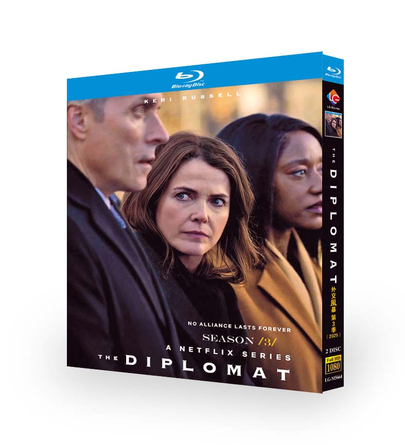 海外ドラマ『ザ・ディプロマット　シリーズ3』日本語字幕ブルーレイ[Blu-ray-BOX]2 -DISC