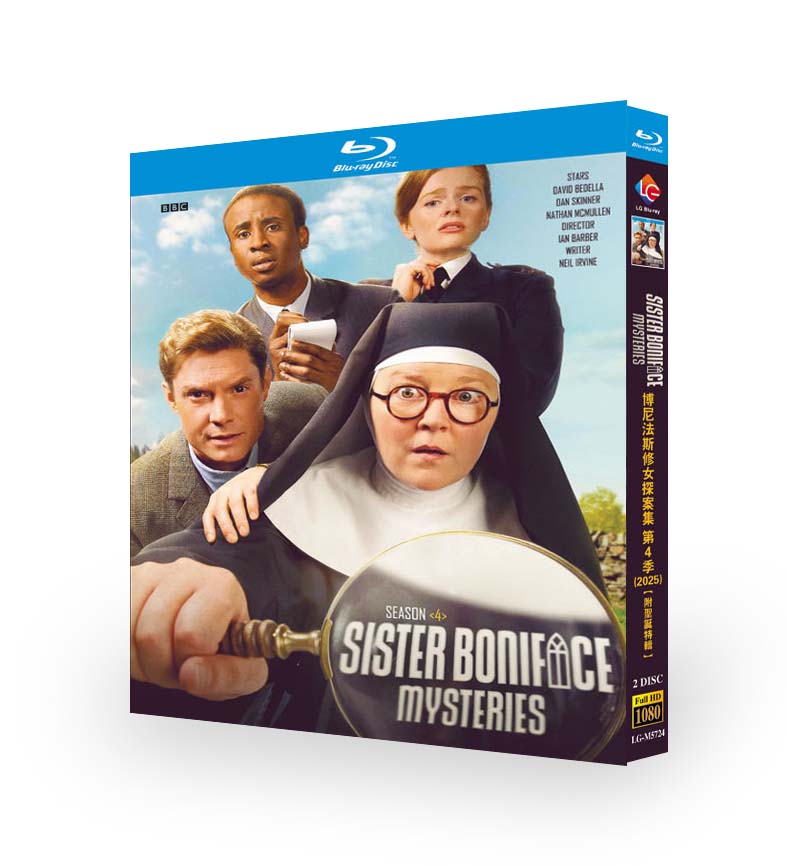 海外ドラマ『シスター探偵ボニファス　シリーズ4』ブルーレイ[Blu-ray-BOX]2 -DISC
