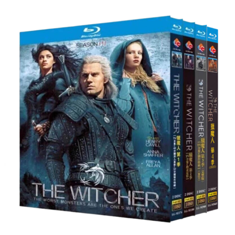 海外ドラマ『ウィッチャー シリーズ4』日本語字幕ブルーレイ[Blu-ray-BOX]2 -DISC