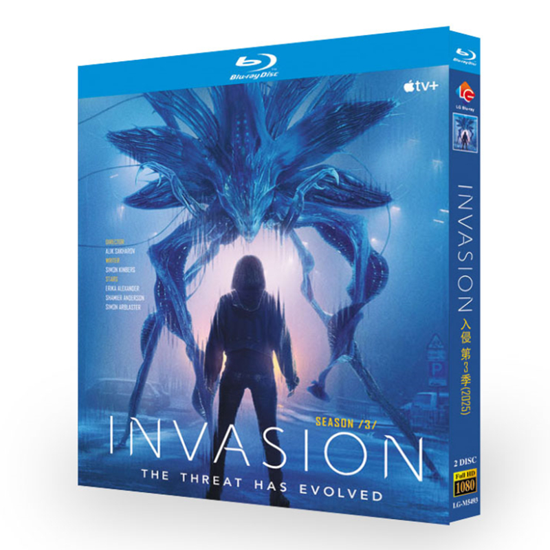海外ドラマ『インベージョン シーズン 3』日本語字幕ブルーレイ[Blu-ray-BOX]2 -DISC
