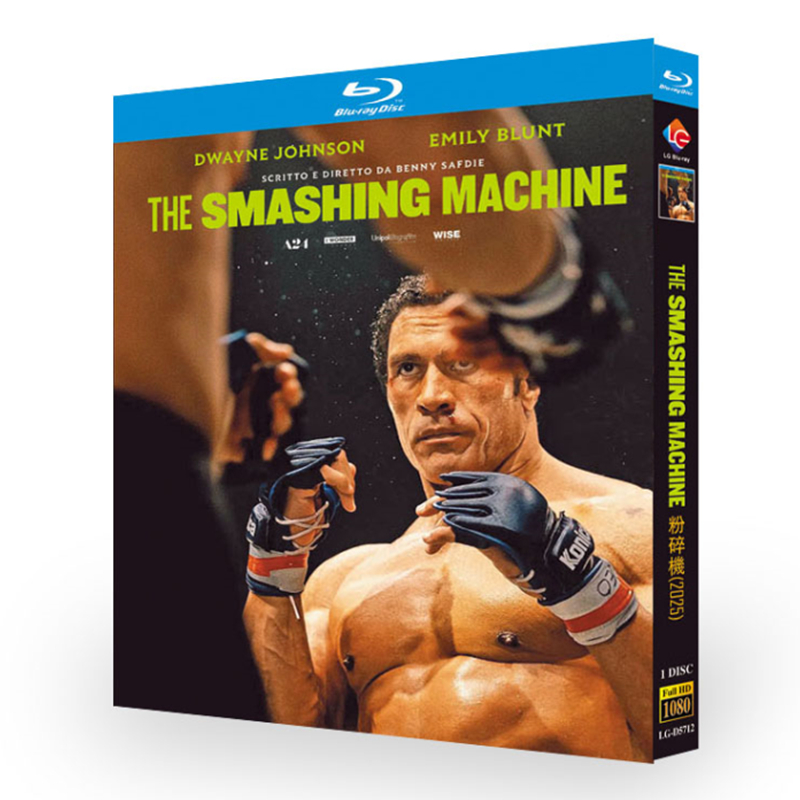 映画『The Smashing Machine (2025)』ブルーレイ[Blu-ray-BOX]1 -DISC ドウェイン・ジョンソン/エミリー・ブラント