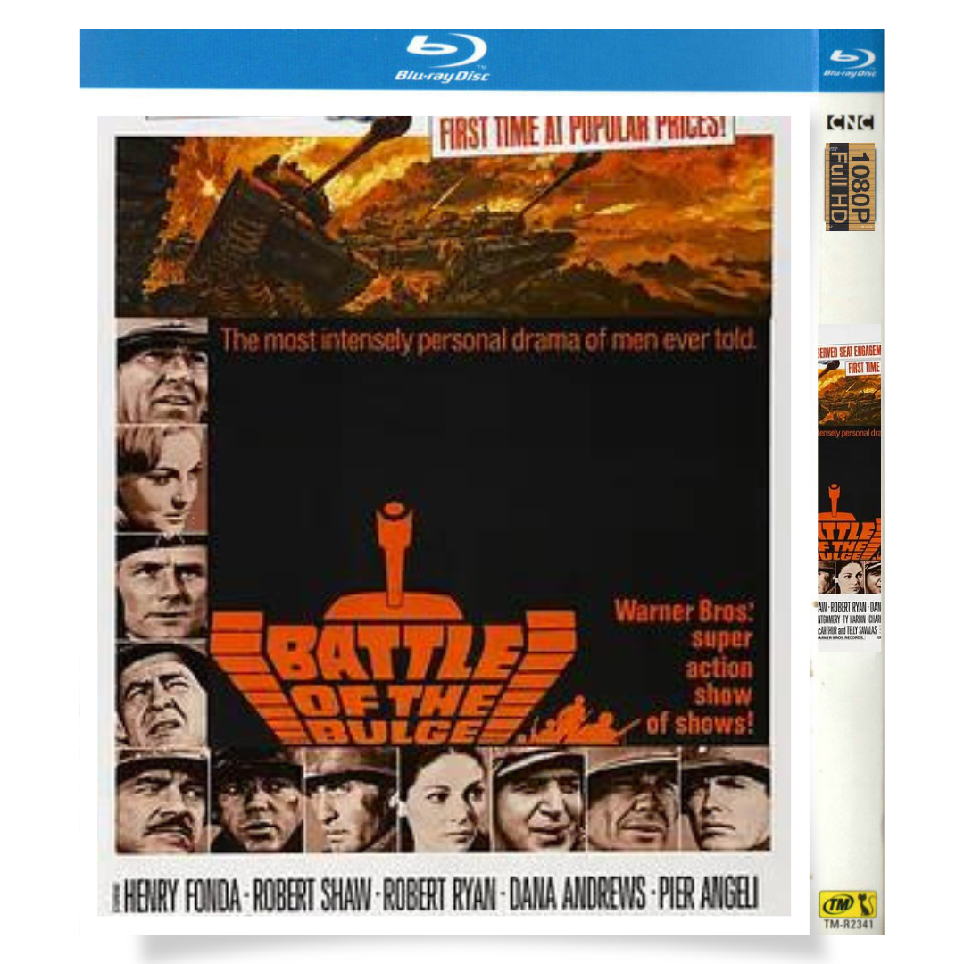 映画「バルジ大作戦」 日本語字幕ブルーレイ[Blu-ray-BOX] 1枚組 ヘンリー･フォンダ ロバート･ショー